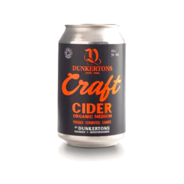 Dunkertons Craft Medium Cider 330ml Organic