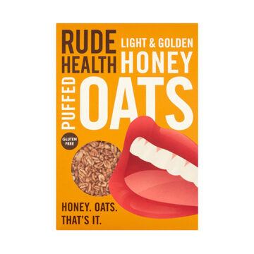 Rude Health Gluten Free Honey Puffed Oats