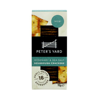 Peter's Yard Rosemary & Sea Salt Sourdough Crackers