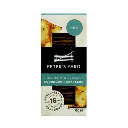 Peter’s Yard Rosemary & Sea Salt Sourdough Crackers