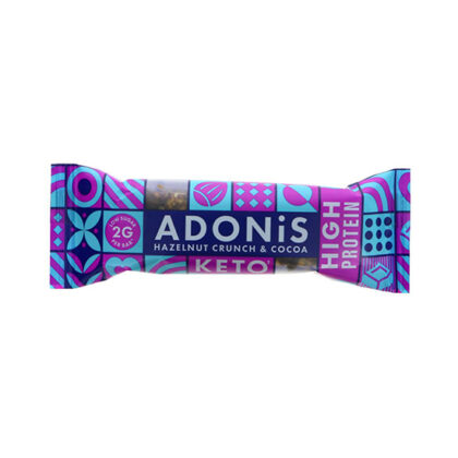 Adonis Hazelnut Crunch & Cocoa High Protein Bar