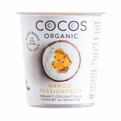 Cocos Mango Passionfruit Coconut Milk Yoghurt Organic 125g