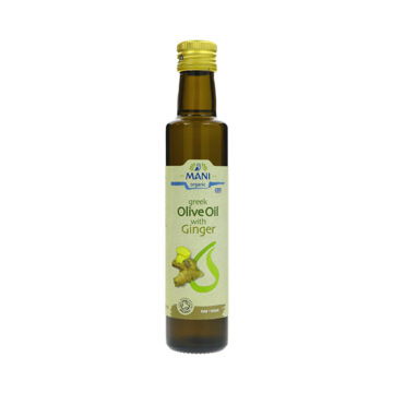 Mani Blauel Greek Ginger Olive Oil Organic