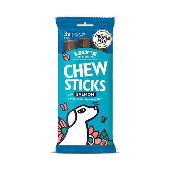 Lily's Kitchen For Dogs Salmon Chew Sticks 120g The Natural Grocery Store