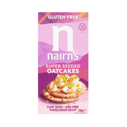 Nairn’s Gluten Free Super Seeded Oatcakes 180g