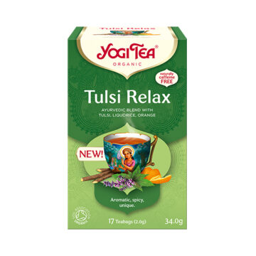 Yogi Tulsi Relax Tea Organic 17 Bags