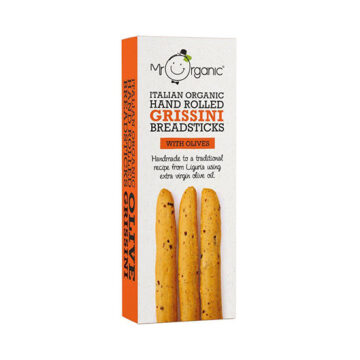 Mr. Organic Italian Breadsticks With Olives Organic