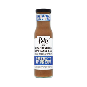 Pott’s Balsamic Cheese Basil Dressing