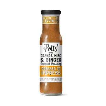 Potts’ Orange Miso & Ginger Oriental Dressing
