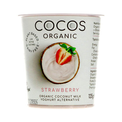 Cocos Strawberry Coconut Yoghurt Organic 125g