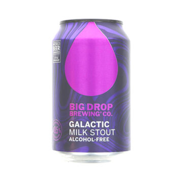 Big Drop Brewing Co. Alcohol Free Galactic Milk Stout