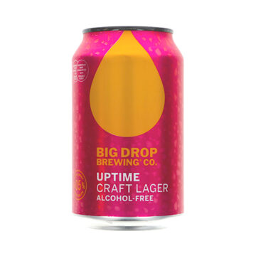 Big Drop Brewing Co. Alcohol Free Uptime Craft Lager