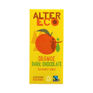 Alter Eco Orange Dark Chocolate Organic 100g