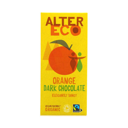 Alter Eco Orange Dark Chocolate Organic 100g