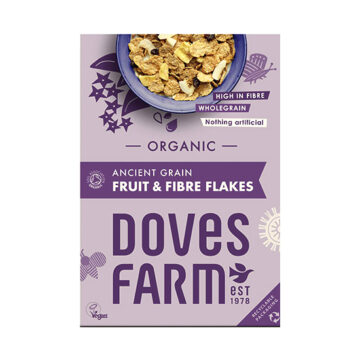 Doves Farm Ancient Grain Fruit & Fibre Flakes Organic