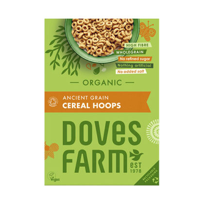 Doves Farm Ancient Grain Cereal Hoops Organic