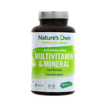 Nature’s Own Multivitamin & Mineral 100 Vegan Tablets