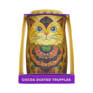 Monty Bojangles Flutter Scotch Truffles Orange Cat Tin 135g