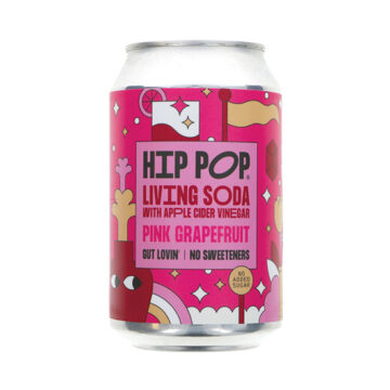 Hip Pop Pink Grapefruit Living Soda