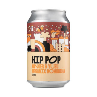 Hip Pop Ginger & Yuzu Kombucha