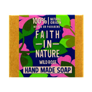 Faith In Nature Wild Rose Soap 100g.