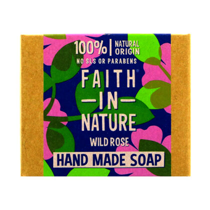 Faith In Nature Wild Rose Soap 100g.