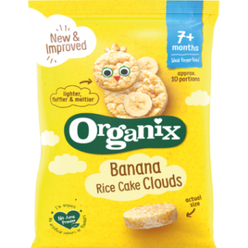 Organix Banana Rice Cake Clouds