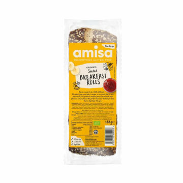 Amisa Seeded Breakfast Rolls Gluten Free Organic