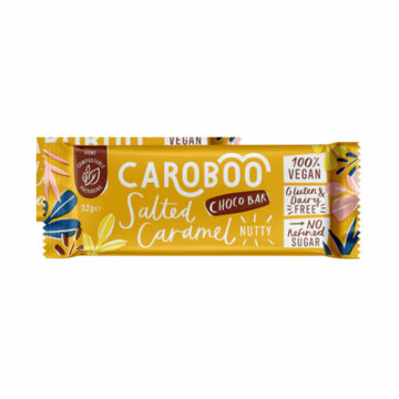 Caroboo Salted Caramel Nutty Carob Bar 35g