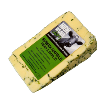 High Weald Marble Cheese Herb & Garlic Organic