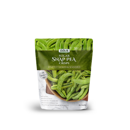 DJ&A Sugar Snap Pea Crisps 30g