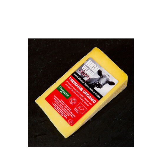 High Weald Dairy Organic Tremains Cheddar Cheese The Natural Grocery