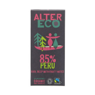 Alter Eco 85% Peru Dark Chocolate Organic 100g