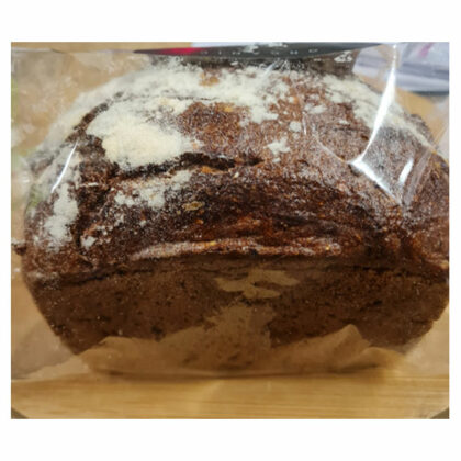 Authentic Bread Co. Dark Rye Sourdough Uncut Organic 800g