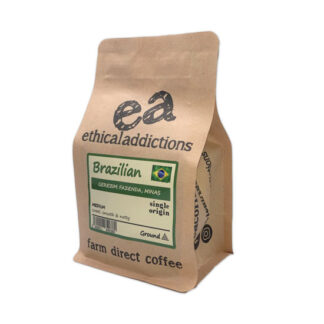 Ethical Addictions Brazilian Medium Coffee BEANS 225g