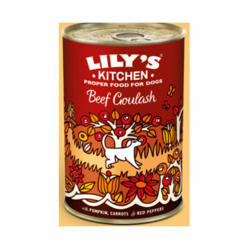 Lily’s Kitchen Beef Goulash Dinner Organic Tinned Dog Food 400g