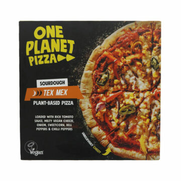 One Planet Pizza Sourdough Tex-Mex Plant-Based Vegan Pizza