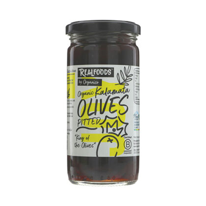 Organico Kalamata Pitted Olives Organic 230g