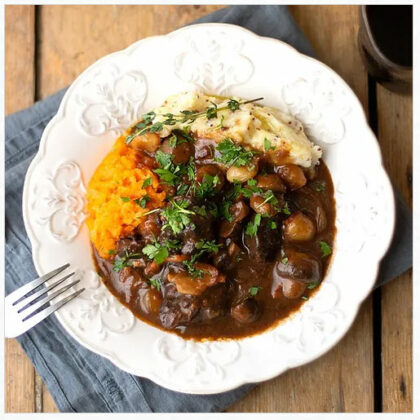 Apres Slow Cooked Beef Bourguignon Organic 490g