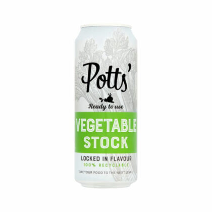 Potts’ Ready to Use Vegetable Stock in a Can