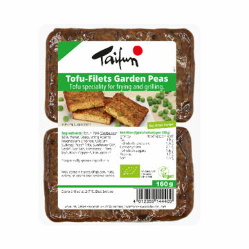 Taifun Tofu-Filets Garden Peas Organic 160g