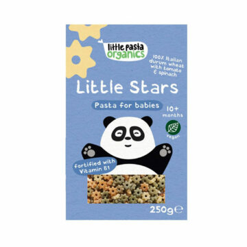 Litte Pasta Organics Tomato & Spinach Little Stars Baby Pasta – 10+ months