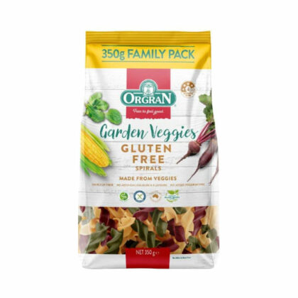 Orgran Garden Veggies Pasta Spirals Gluten Free