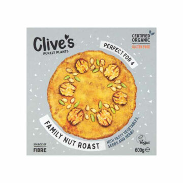 Clive’s Family Vegan Nut Roast Organic 600g