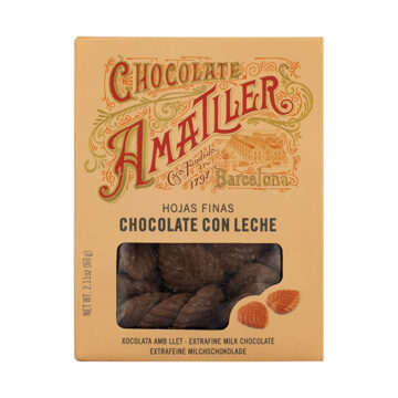 Amatller Milk Chocolate Leaves