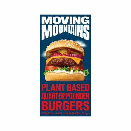 Moving Mountains Plant Based Quarter Pounder Burgers