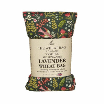 The Wheat Bag Company Lavender Wheat Bag Garden Fern Green Print