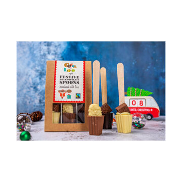 Cocoa Loco Festive Hot Chocolate Spoons Organic
