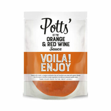 Potts’ Orange & Red Wine Sauce 400g