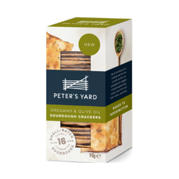 Peter’s Yard Oregano & Olive Oil Crackers